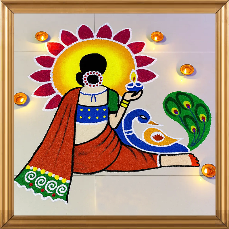 Traditional Diwali Rangoli Designs