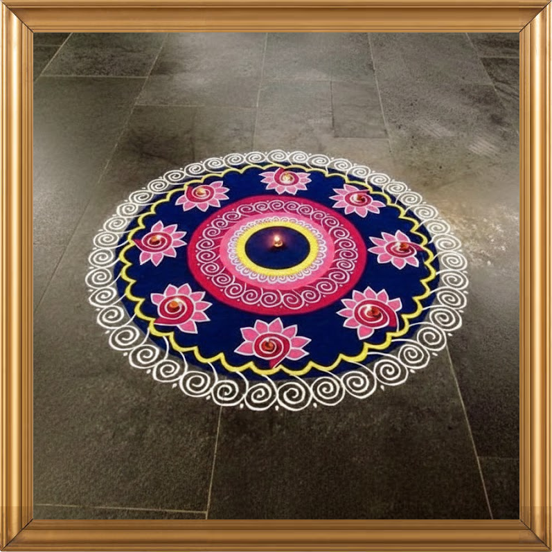 Traditional Diwali Rangoli Designs